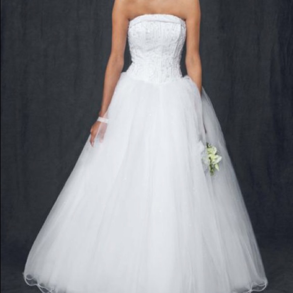 David’s Bridal wedding dress